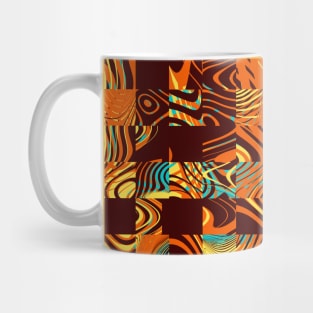 Geometric patchwork Mug